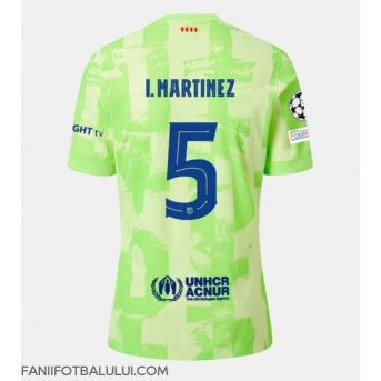 Barcelona Inigo Martinez #5 Tricou Fotbal Replică 2024-25 Barbati Treilea